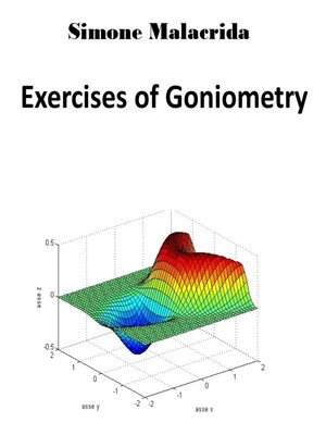 cover image of Exercises of Goniometry